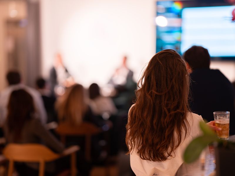 Guests at an Entropia event