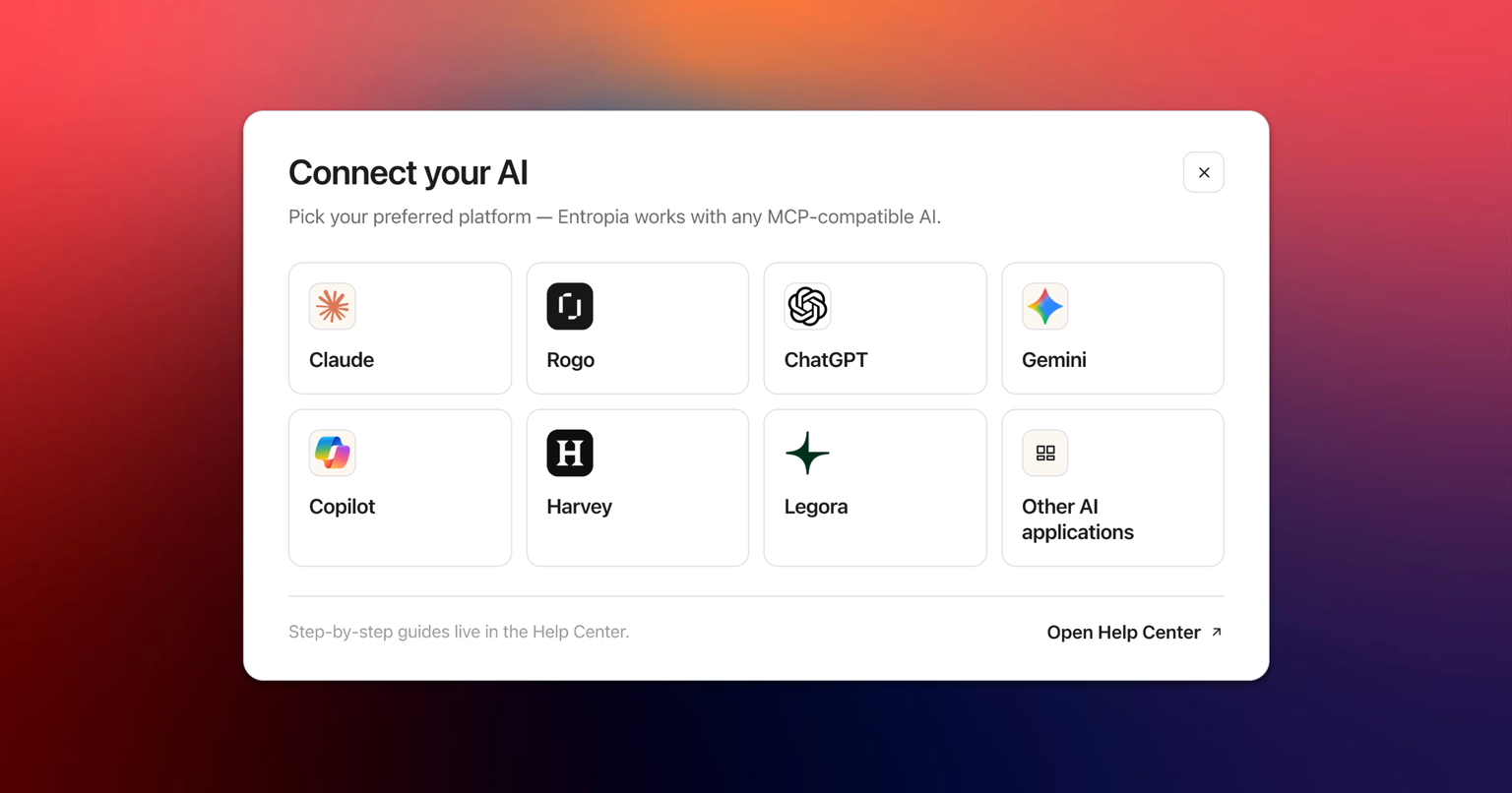 Connectez votre assistant IA en quelques clics