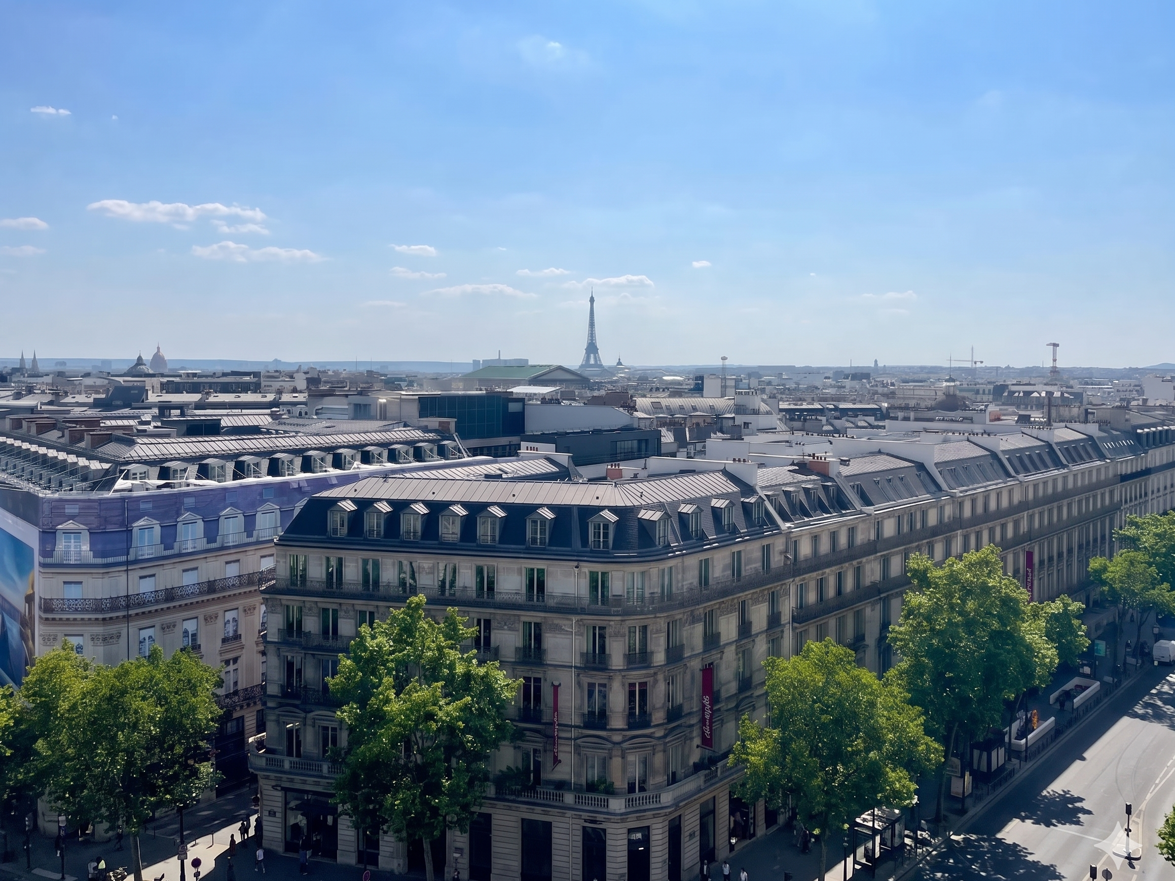 View of Paris from the Entropia office
