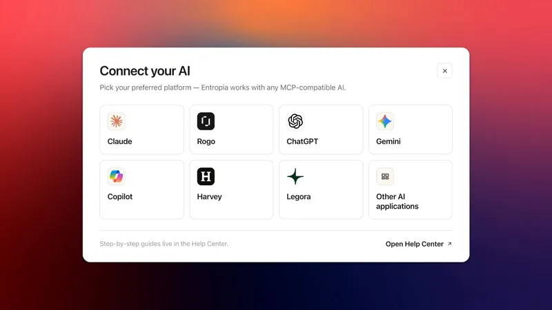 Connectez votre assistant IA en quelques clics