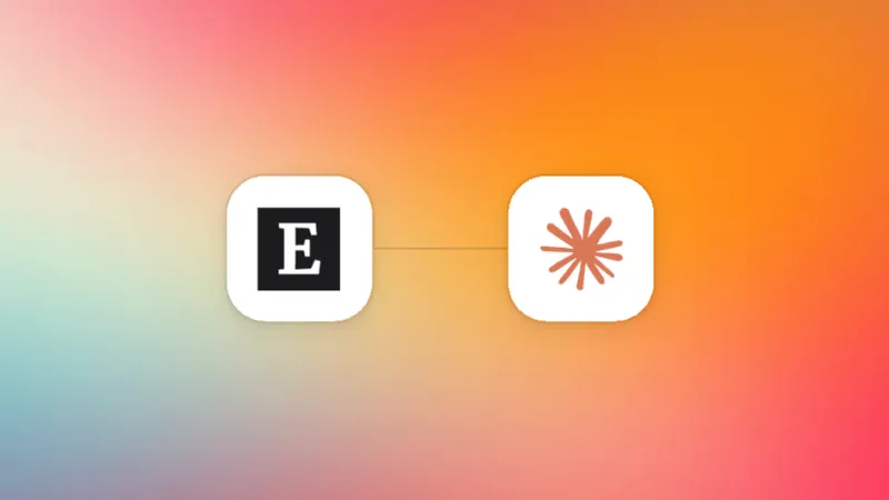 Connect Claude and Entropia in one-click