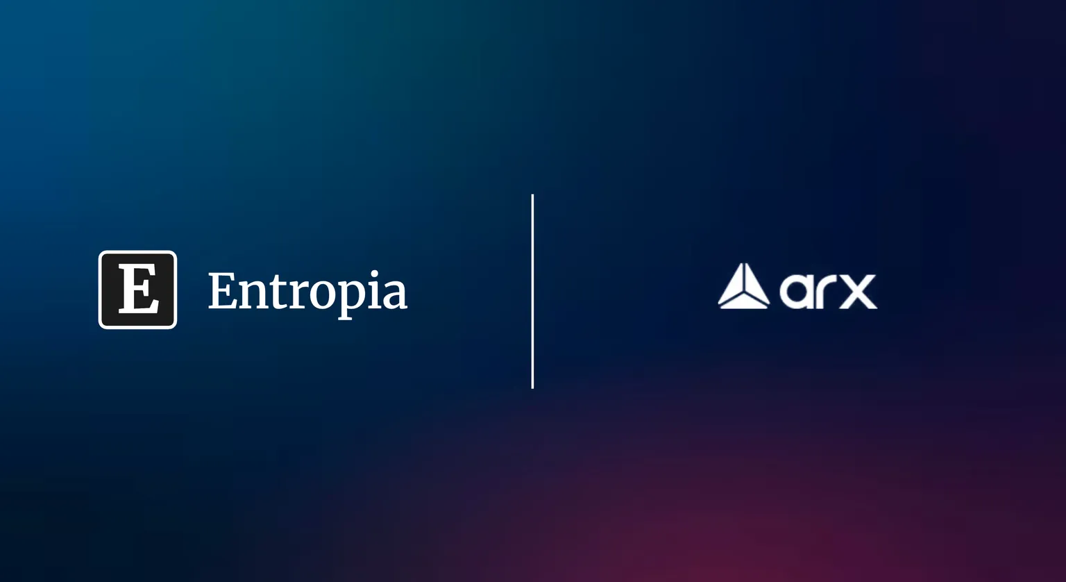 Entropia x Arx: the deal pipeline and the data room, connected